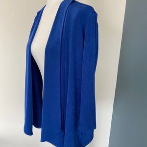 CHICO’S -  NWT - VIBRANT BLUE Maya Jacket, Size 1